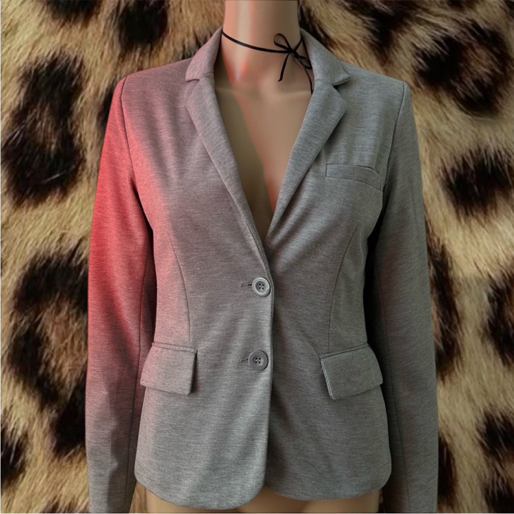Grey Business Casual Jacket